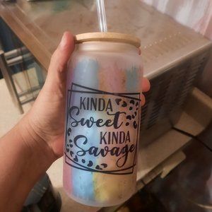 Glass libby cup, coffee